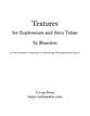 Textures for Tuba-Euphonium Quartet P.O.D cover